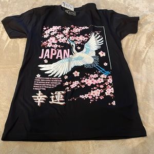KEITO THE CRANE JAPAN  MENS T SHIRT SIZE M NWT